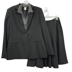 Jones New York Black Pantsuit